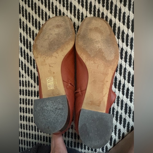 Everlane The Day Genuine Leather Ankle Boot in Brick - Sz 8.5. Great condition! - Picture 6 of 12